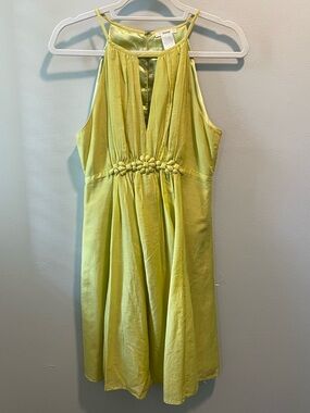Esley | Lime Green Dress Large